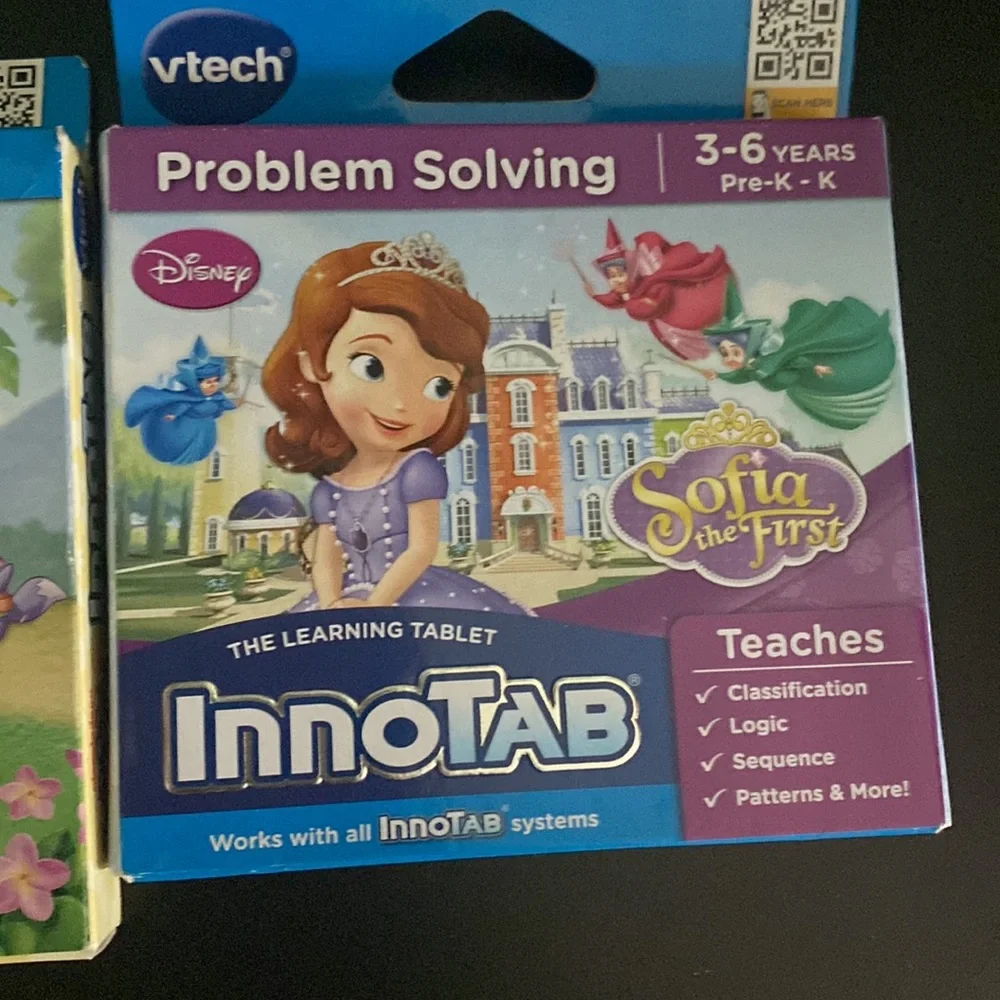 VTECH Innotab Dora the explorer and Sofía the first/ ages 3-6